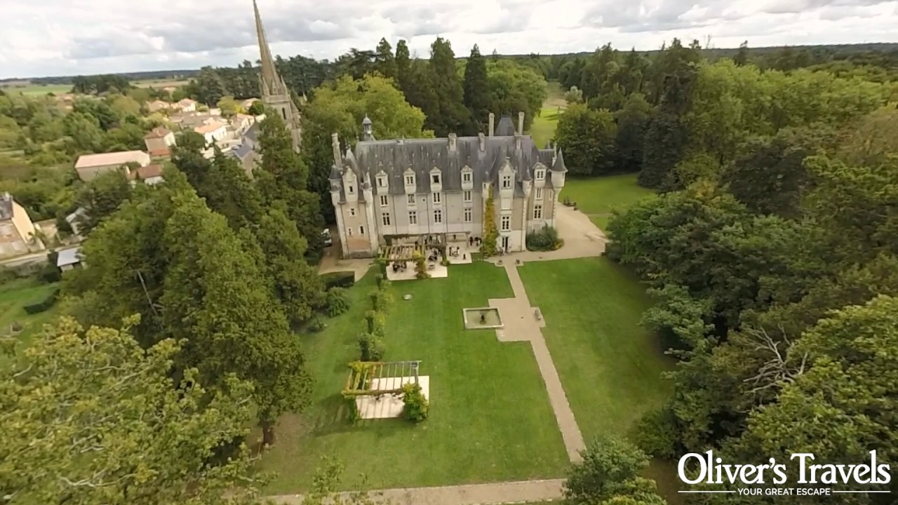 Chateau de St Jean by Drone | Vendee & Charente | France | Oliver's Travels