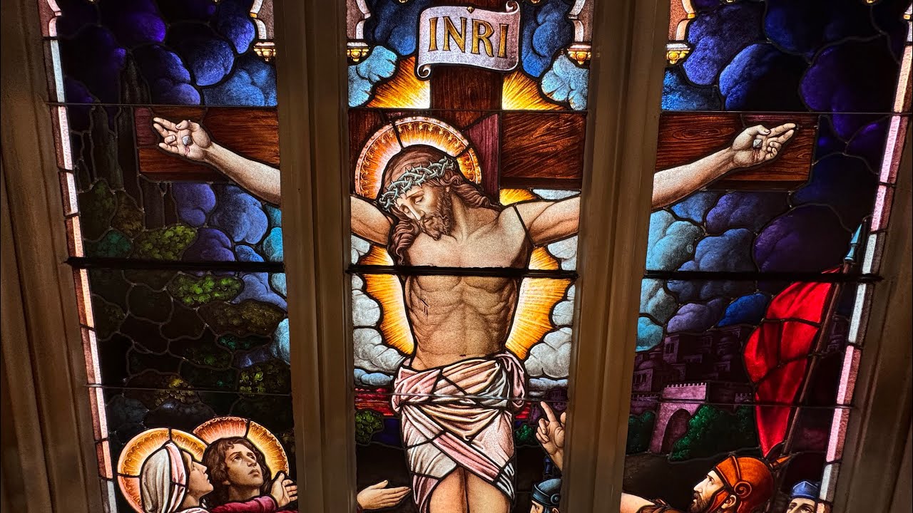 Restoration of Largest Wood Framed Stained Glass Window in New York City