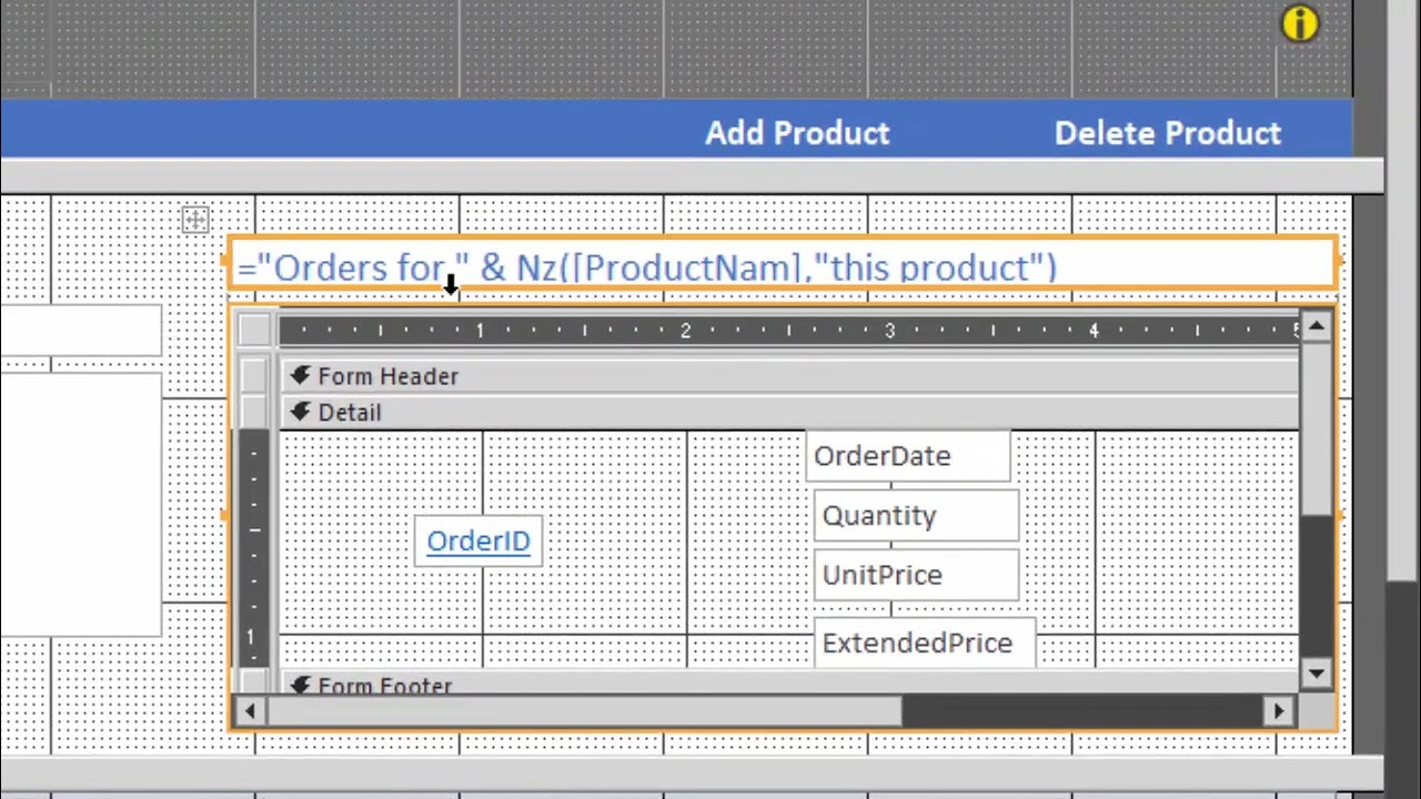 Microsoft Access: Fixing the #Name? Error