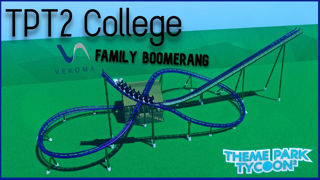 Учебное пособие по горкам Vekoma Family Boomerang - TPT2 College