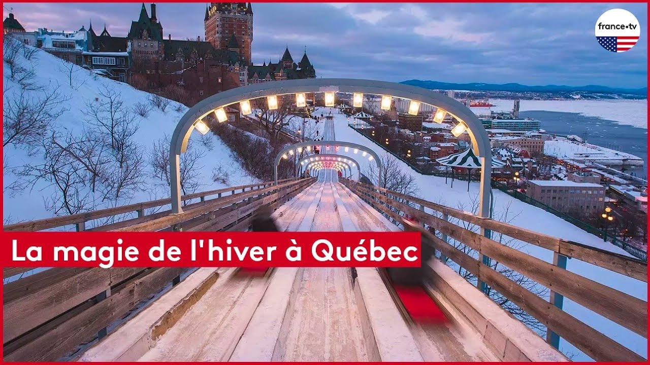 La magie de l'hiver à Québec