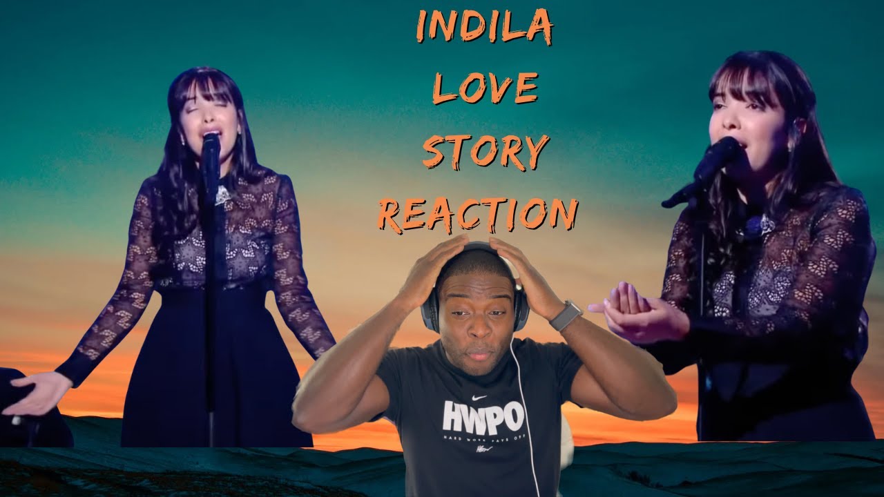 Indila , Love Story  / Mesmerising Performance of  | Reaction Video