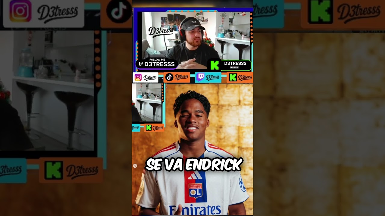 SE VA ENDRICK!! #STREAM #KICK #TWITCH #REALMADRID #ENDRICK