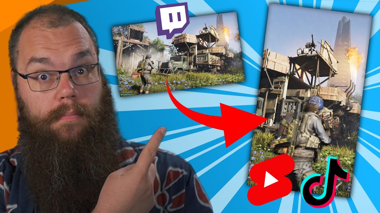 INSTANTLY Turn Twitch Clips into YouTube Shorts & TikToks