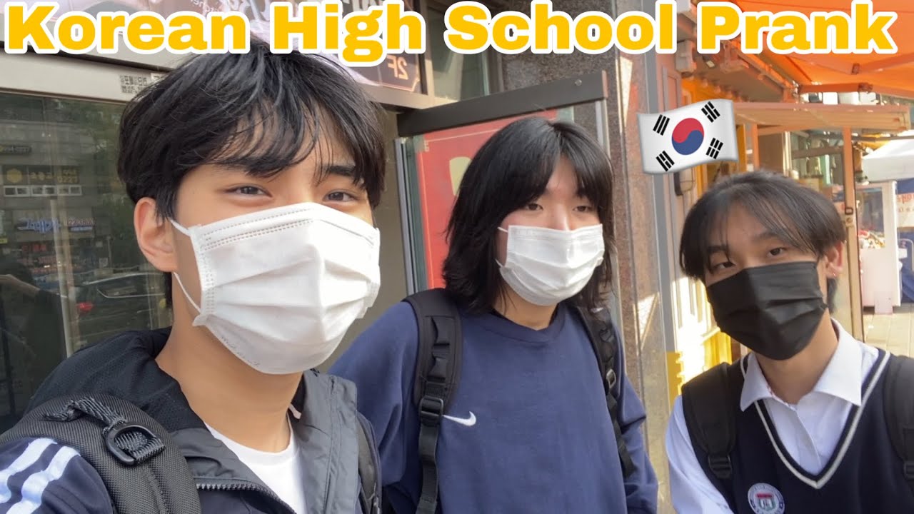 🏫 Let’s Prank Korean High Schoolers