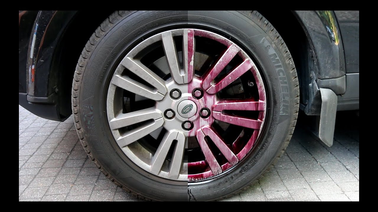 CarPro IRON X - wheel decontamination performance test