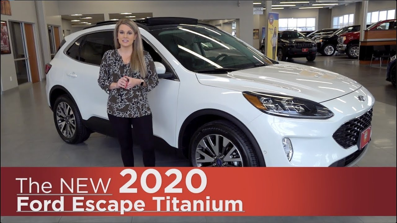 All-New 2020 Ford Escape Titanium | Elk River, Coon Rapids, Minneapolis, St Paul, St Cloud, MN