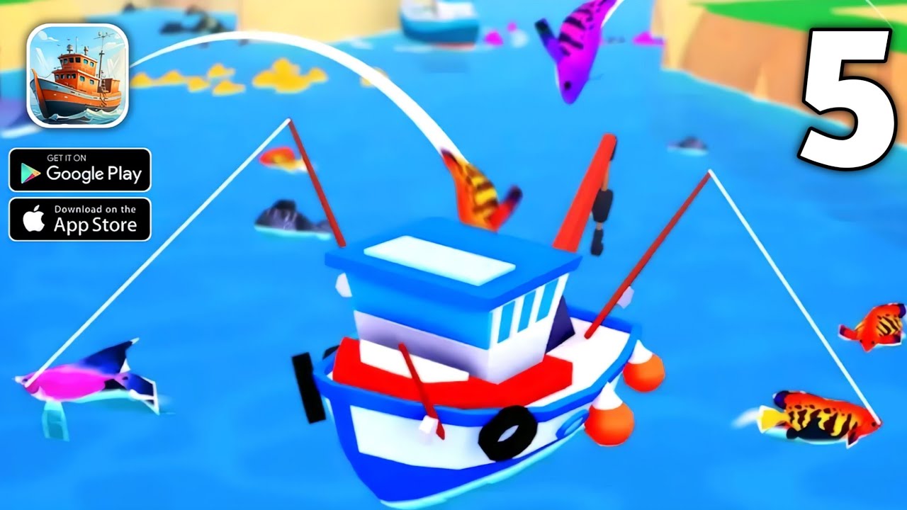 Idle Fish 2 Fishing Tycoon Gameplay |  Mobile And Android Game 2024 ▶️ Fish Mobile Game