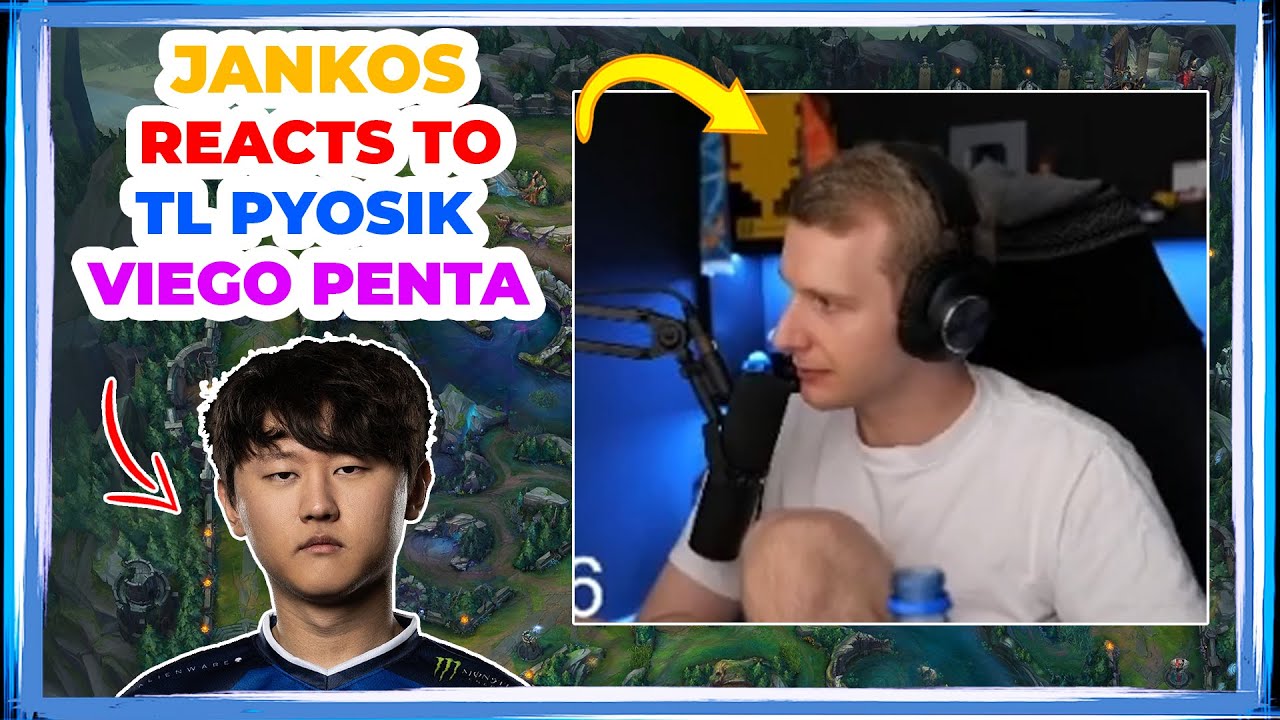 Jankos Reacts to TL PYOSIK Viego PENTA 👀
