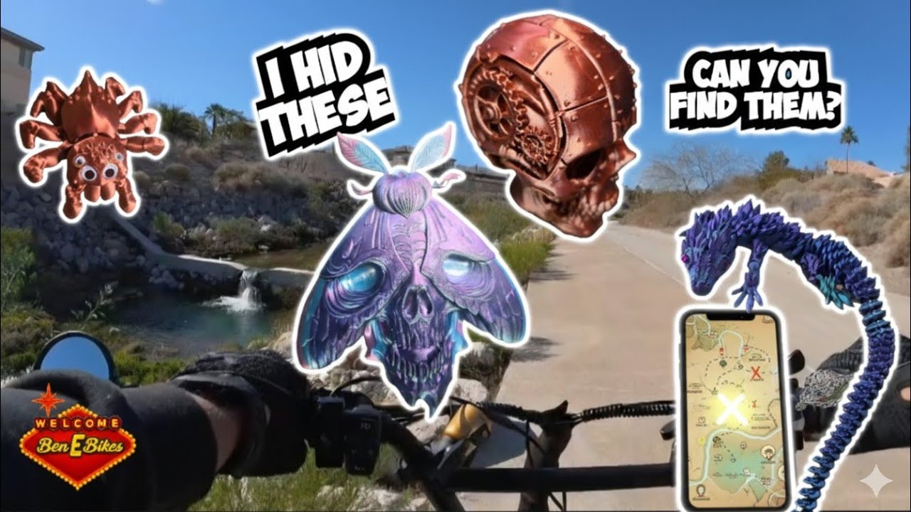 Riding Las Vegas to Henderson Hiding Treasure Along The way