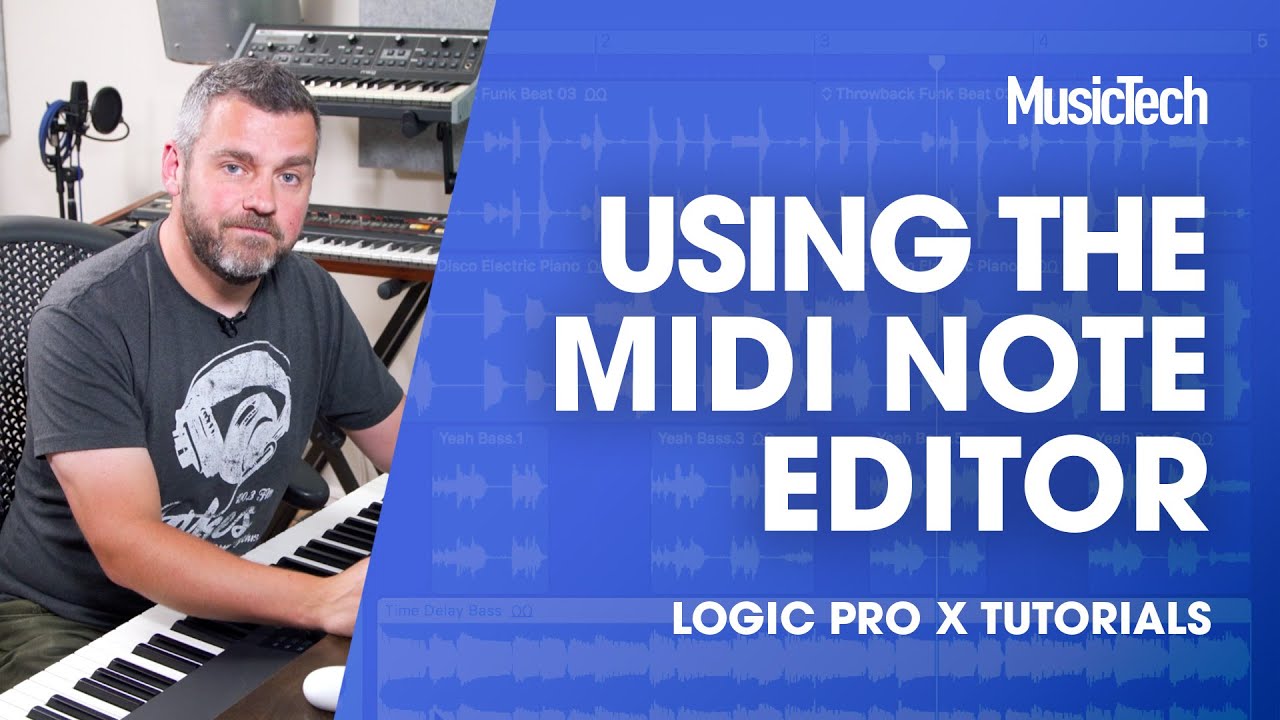 Logic Tips - Using the MIDI note editor