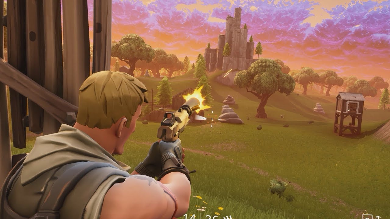 دحماس يجرب فورتنايت ودعس الكل !!  Fortnite