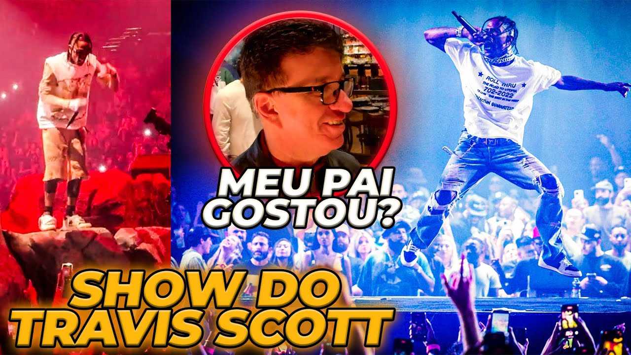 LEVEI MEU PAI PRO SHOW DO TRAVIS SCOTT EM LAS VEGAS!
