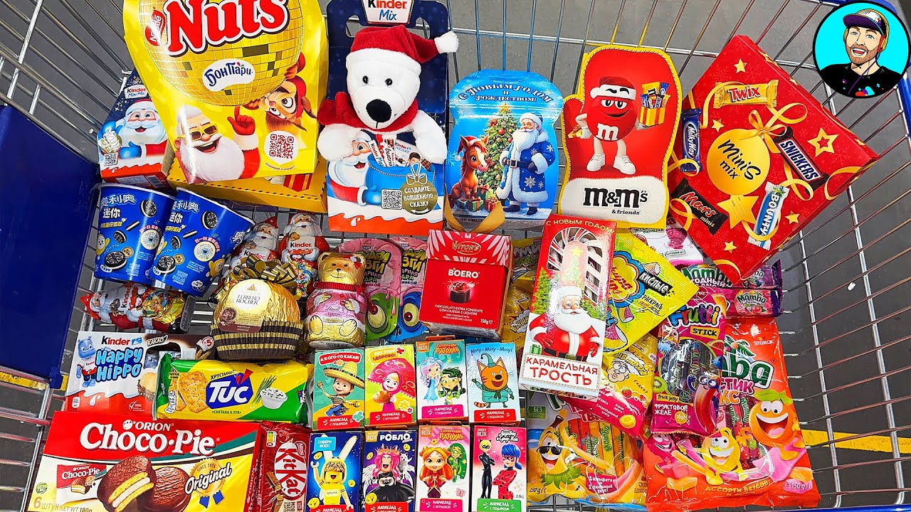 A Lot of Candy 2025 Киндер Маша и Медведь, Сказочный Патруль, Роблокс, Oreo, KitKat, Ferrero Rocher