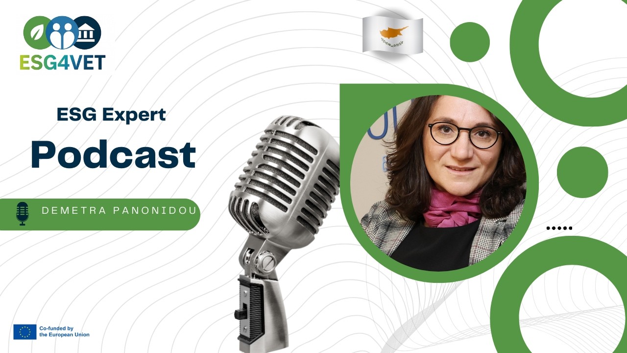 ESG4VET Podcast with Demetra Panonidou - Episode 20