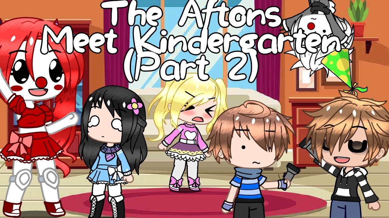 Встреча с детским садом Aftons (часть 2) | Gacha Club | GCMM