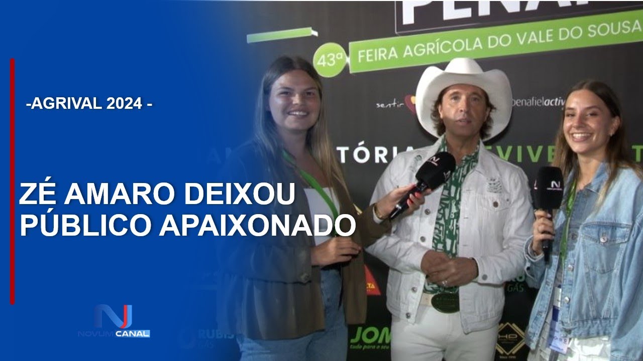 AGRIVAL 2024 - ZÉ AMARO FEZ UMA AUTÊNTICA 