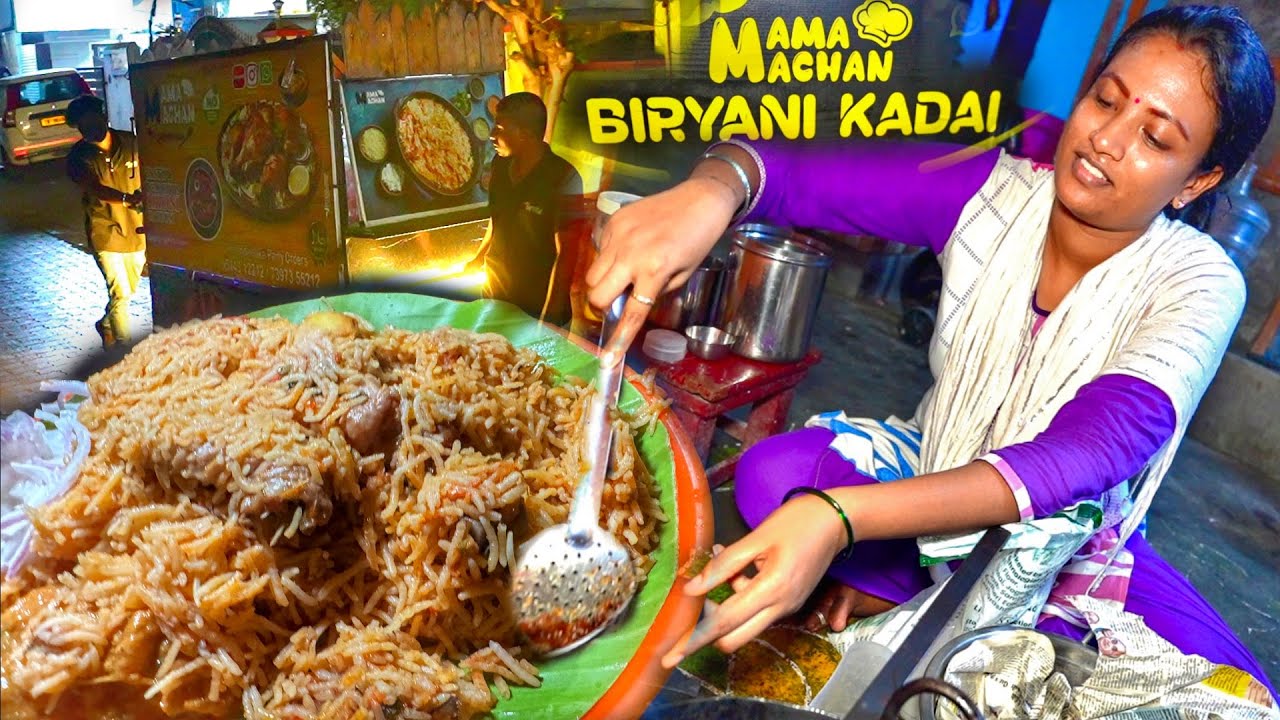 Tasty and Delicious Biriyani in Town 😋 - MAMA MACHAN BIRYANI KADAI