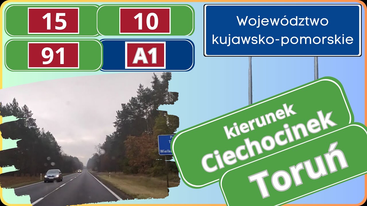 [052] Toruń,  Nowy Ciechocinek | DK10 DK15 | DK91 w kierunku A1 | kujawsko-pomorskie | No comment