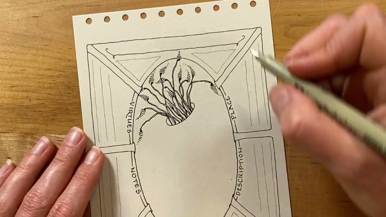 Zentangle Project Pack No. 21 - Day 05