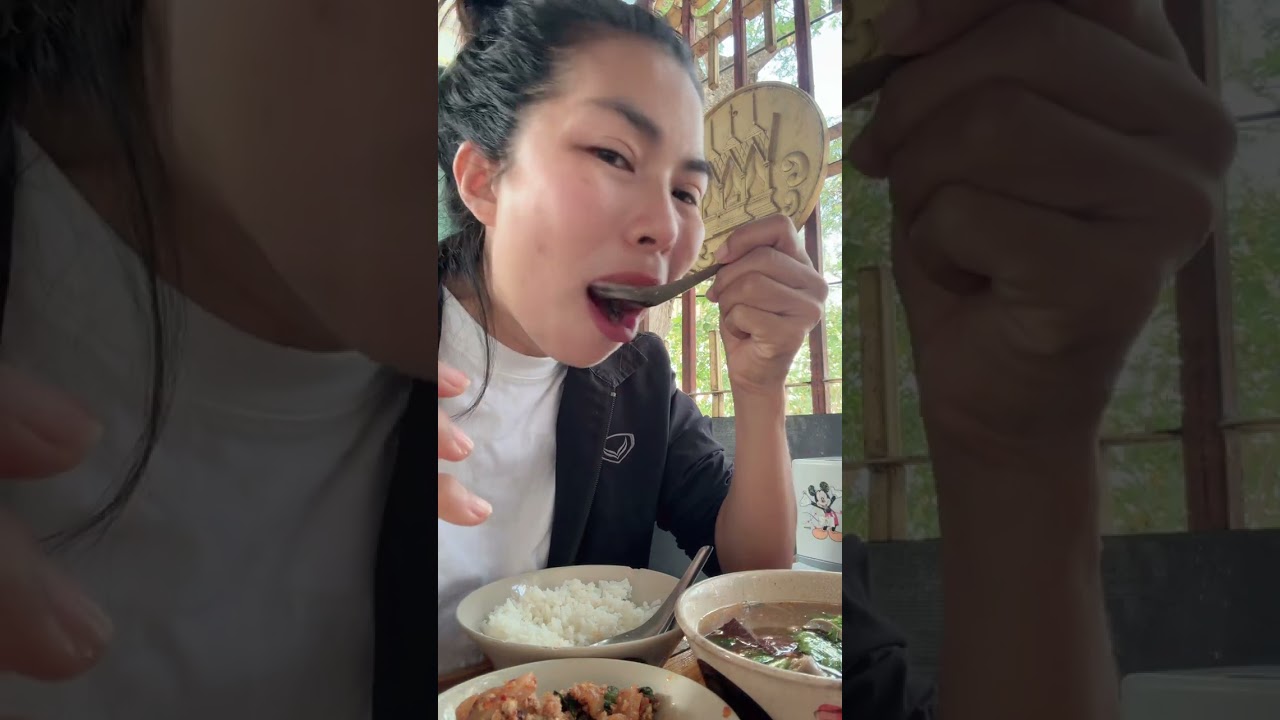 Ep.58 ต้มเลือดหมูลาบหมดู#thaifood #food #eating 