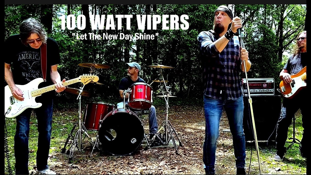 100 Watt Vipers “Let The New Day Shine”  1970,s vintage rock in 2025!