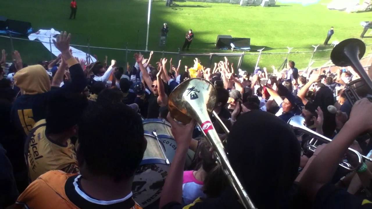 la rebel empezando el karnaval en el cementerio ( cruz azul vs pumas) 9 de febrero 2013