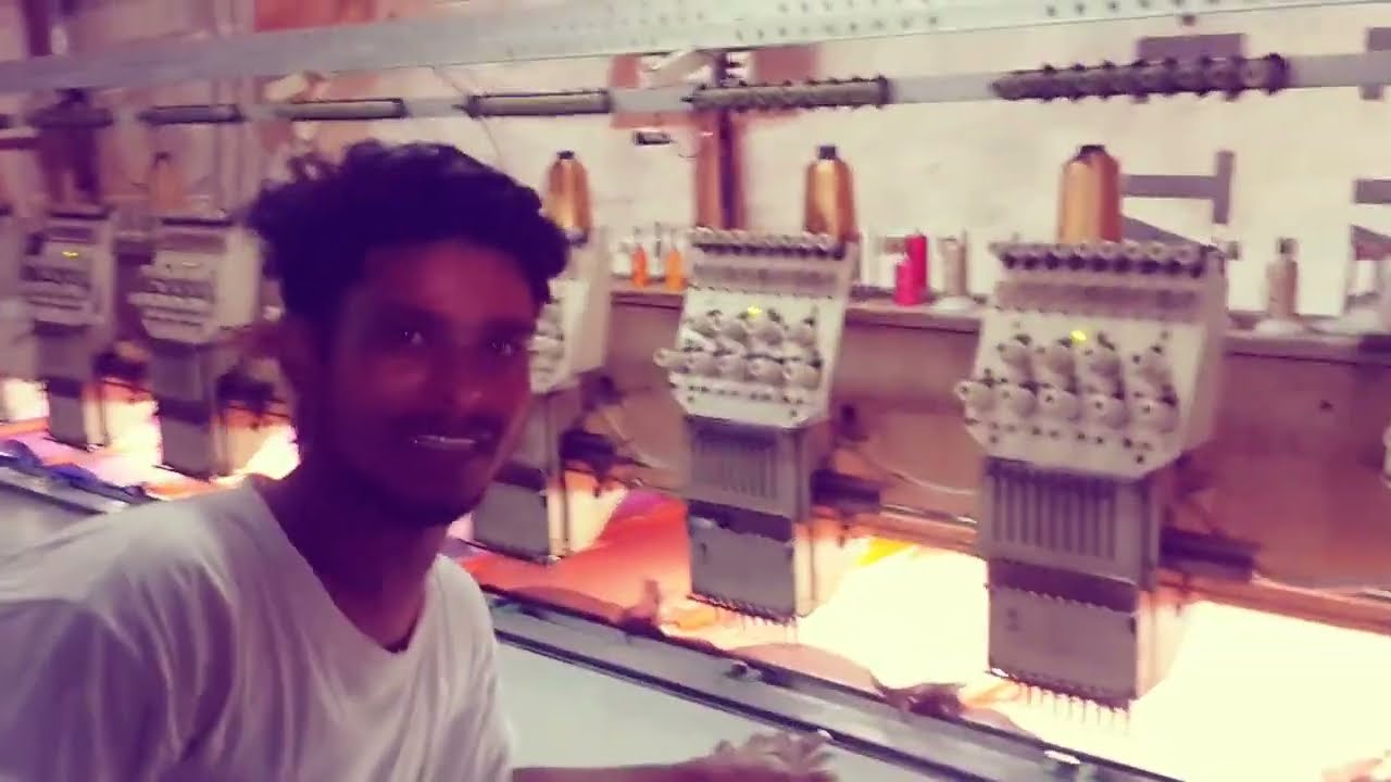 Biggest Embroidery Machine Work | Mumbai | Fahim Vlog
