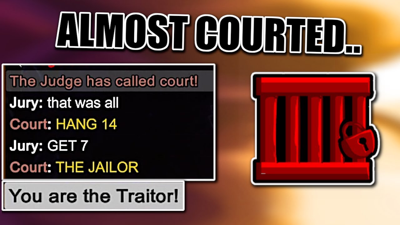 I ALMOST GOT COURTED AS TT JAILOR.. - Town of Salem Modded Town Traitor