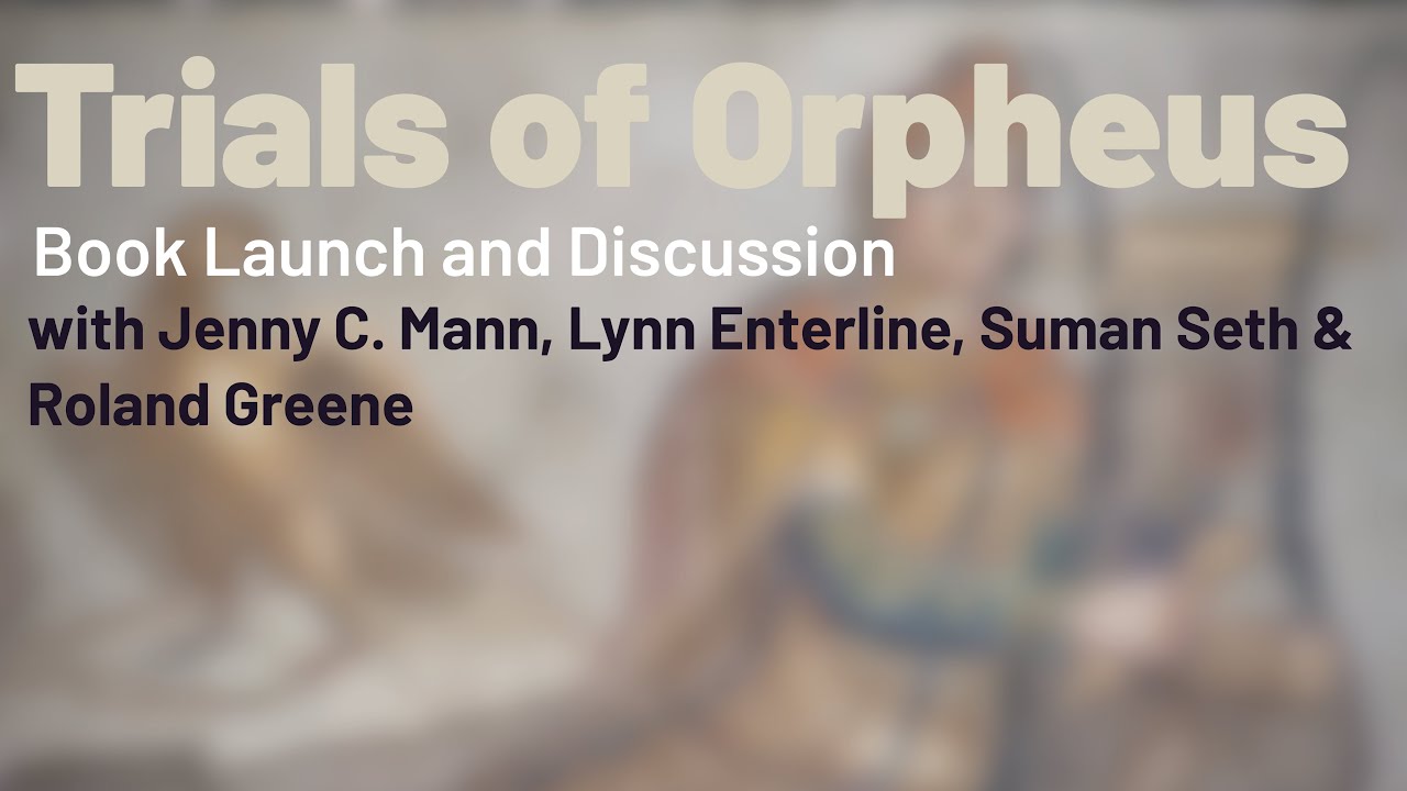 The Trials of Orpheus: Book Launch & Discussion