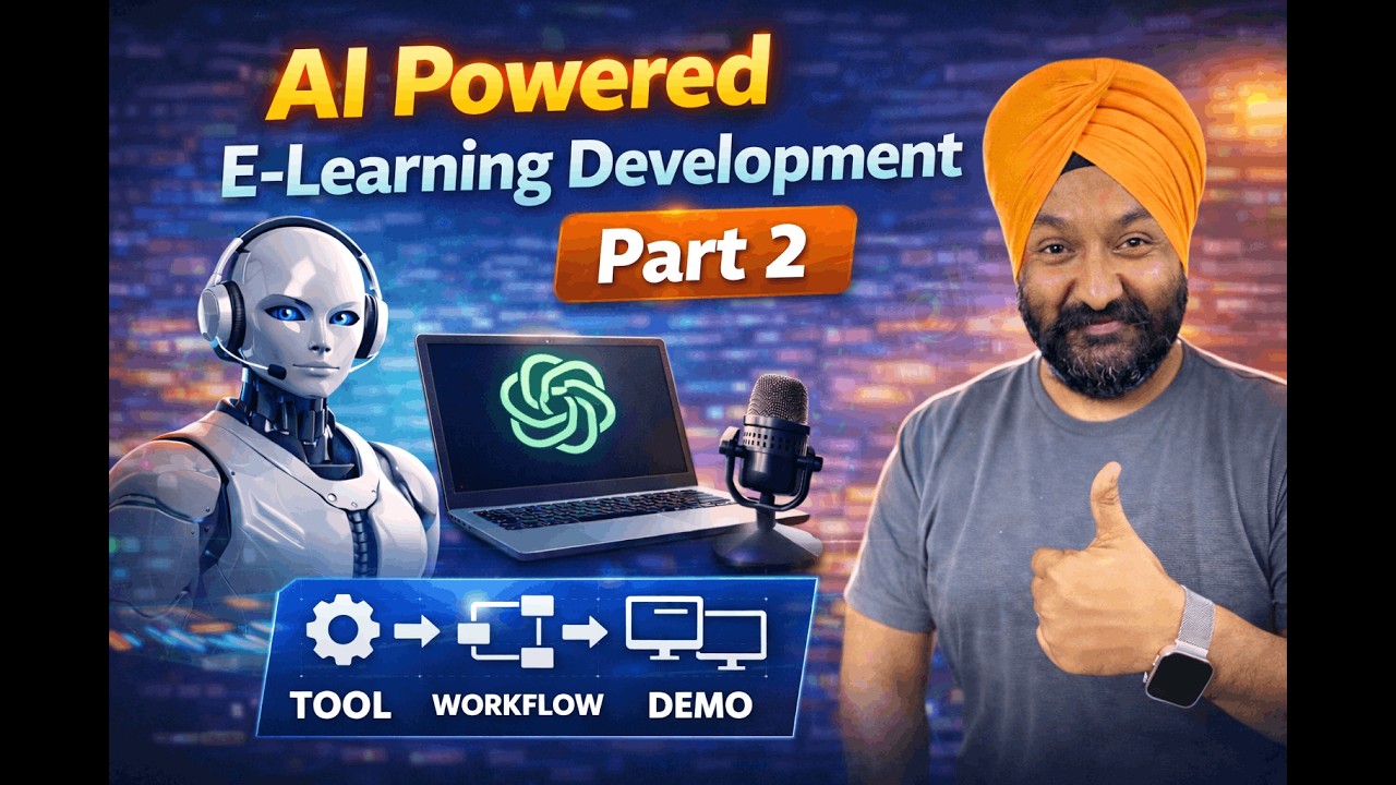 AI Powered E-Learning Development | Part 2 | Create Courses Using AI | Complete Hindi Guide #ai