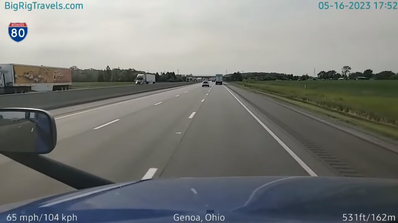 BigRigTravels LIVE | Broadview Heights to Streetsboro to West Unity, OH (5/16/23 12:51 PM)