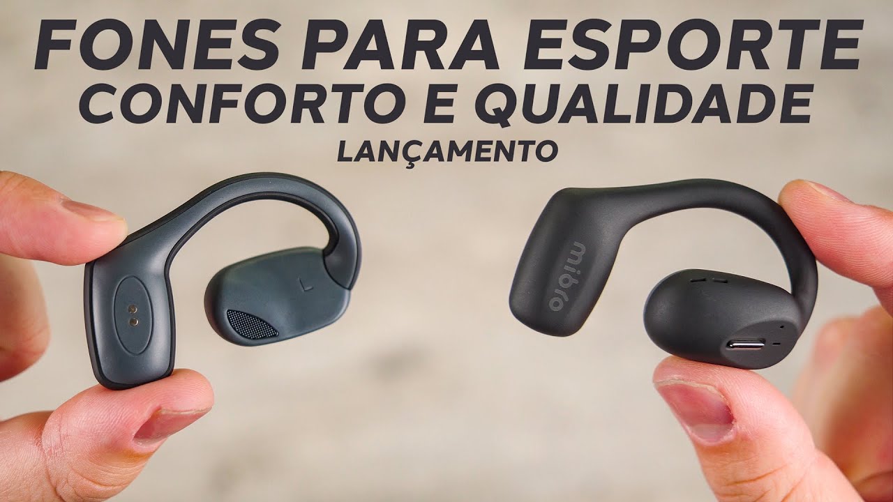 O Melhor Fone TWS Para Atividads Físicas! MIbro O1 - Ergonômico e com Ótima Qualidade!