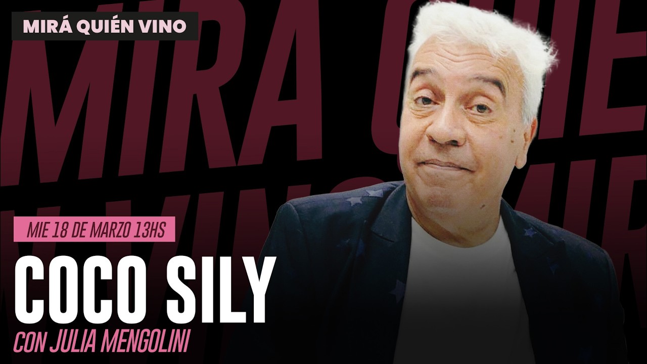COCO SILY en MIRÁ QUIÉN VINO con JULIA MENGOLINI | EN VIVO