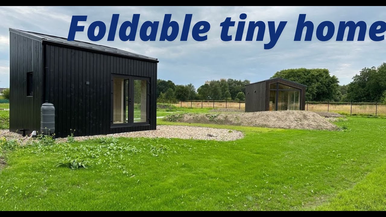 Brette Haus Rustic: The Ultimate Foldable Tiny House | Sustainable, Mobile, & Affordable Living!