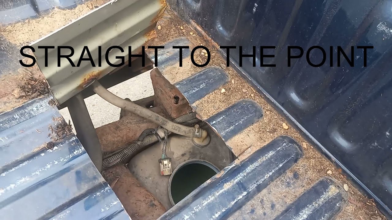 How To Change Fuel Pump On DODGE RAM 1500 Fast Without Dropping Gas Tank