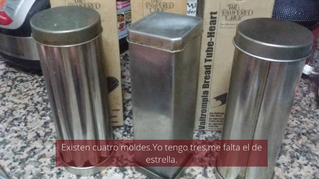MOLDES BREAD TUBE VALTROMPIA DE THE PAMPERED CHEF