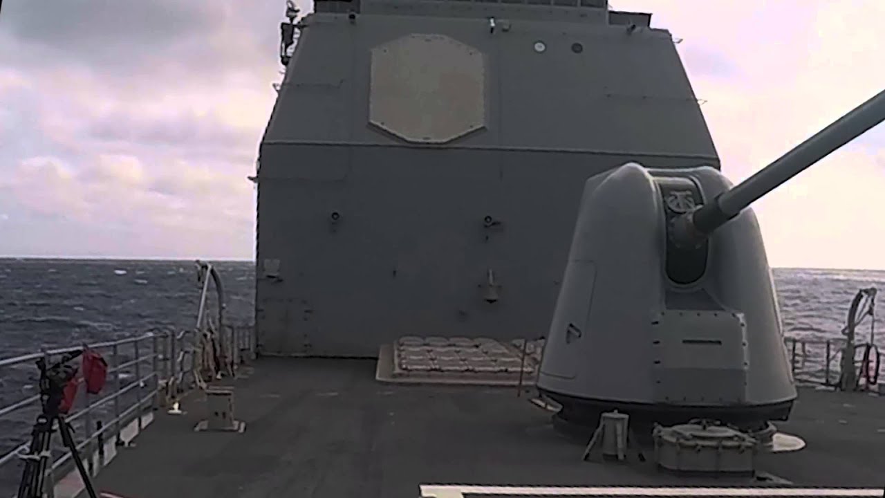 Group of Six US Navy AEGIS Vessels Fire SM-2 Surface to Air Missiles During Exercise