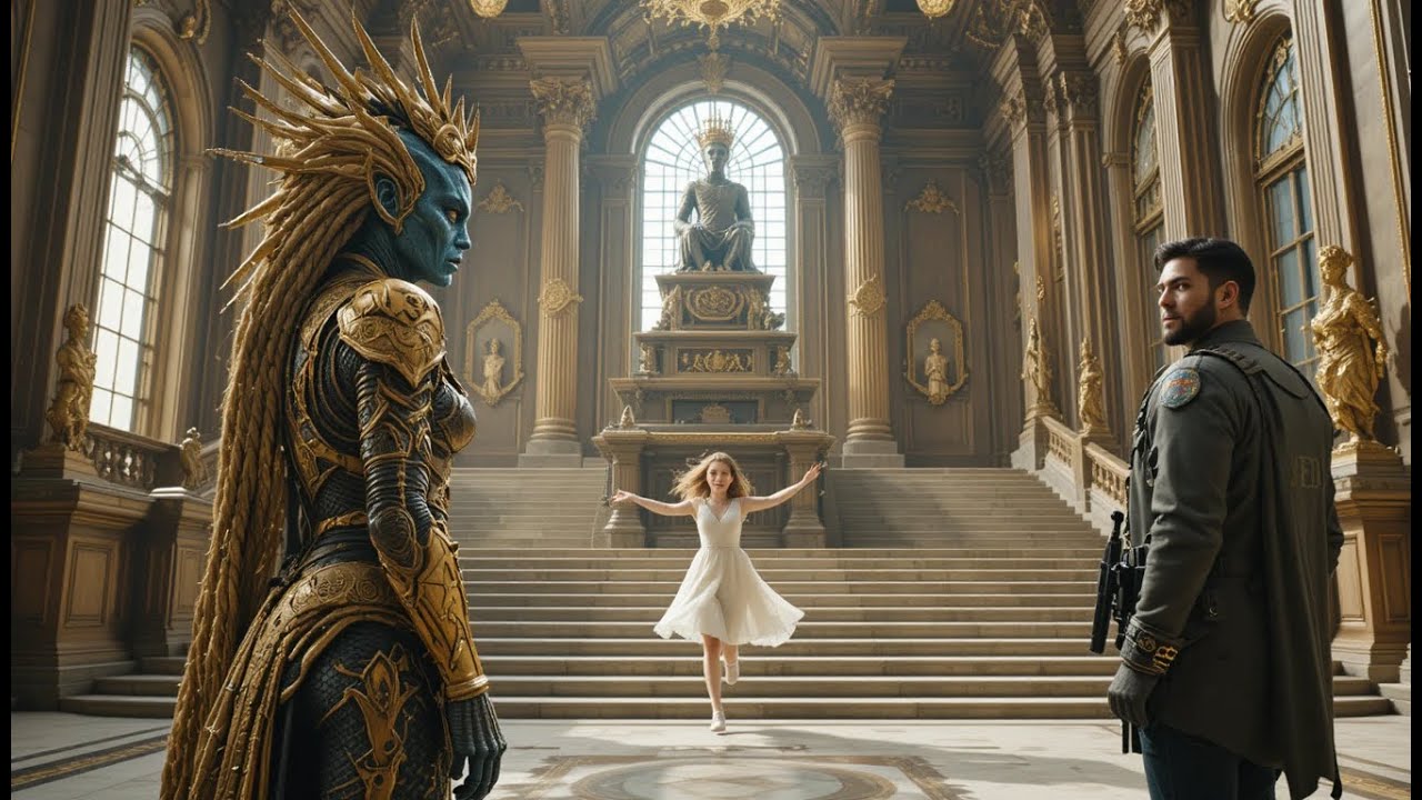 The Palace Fell Silent as the Alien Princess Rushed Into My Arms.