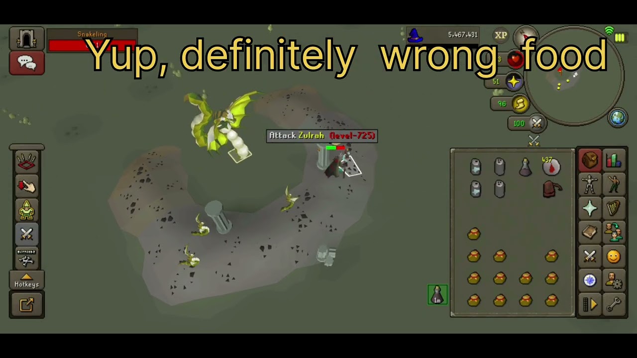 How to kill zulrah  on phone with magic and cheap gear