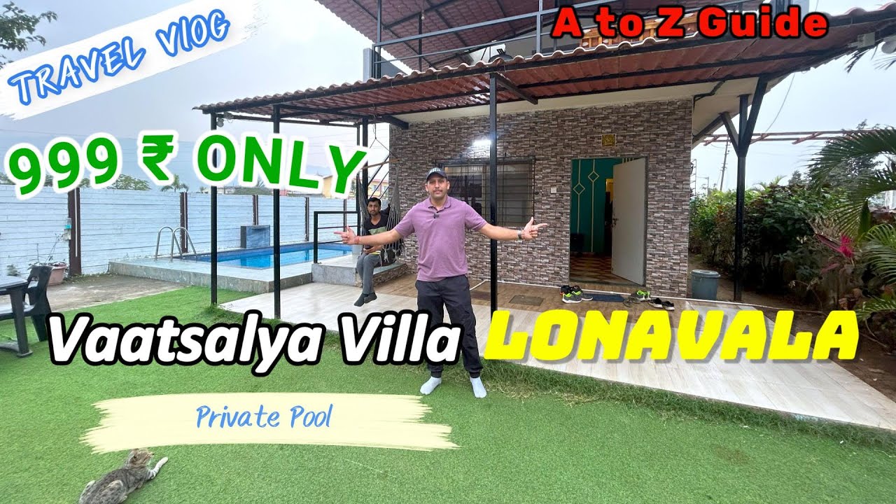 3 BHK Villa in Lonavala | Cheapest Villa in Lonavala Under 999! सस्ता with Private Pool