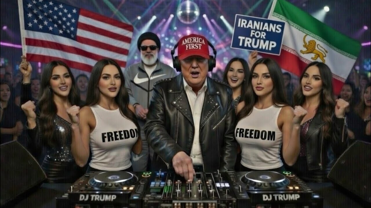 Khamenei Is Dead &ndash; Trump Remix Goes Viral in Tehran! 🔥🇮🇷 (Iranian Dance Banger)