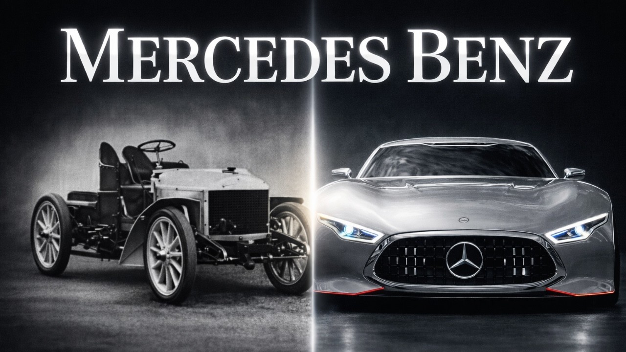 La EVOLUCIÓN de su BRANDING que marcó al MUNDO — MERCEDES BENZ