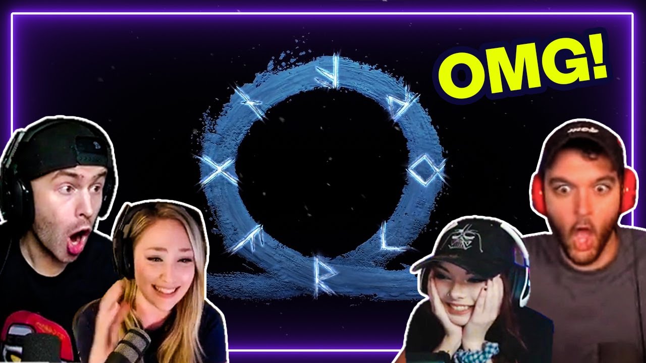Gamers REACT to the Reveal Trailer of God of War: Ragnarok | Gamers React