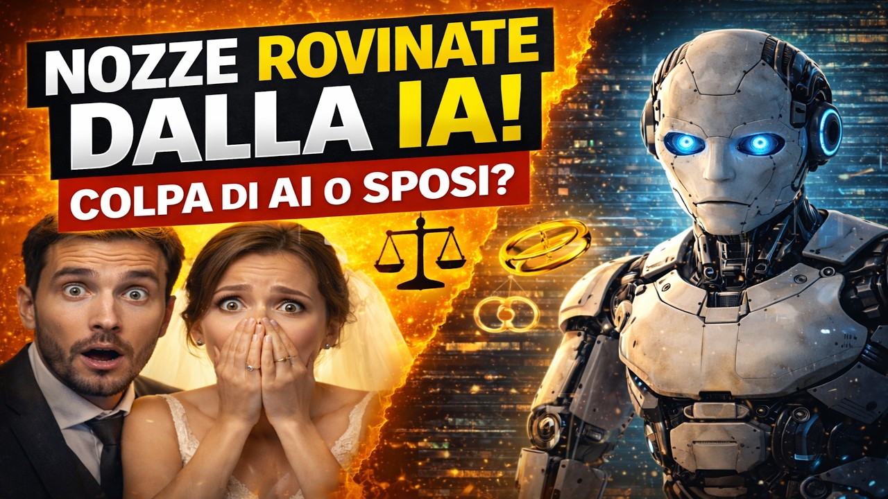 Matrimonio ANNULLATO per colpa dell’IA 🤖💍 | Nozze rovinate da ChatGPT