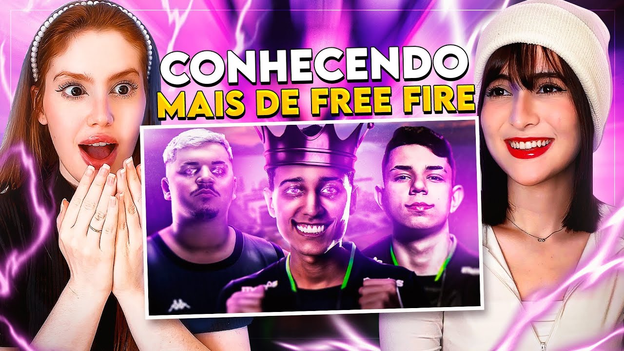 REACT | FREE FIRE: highlights em campeonato de um jeito que você nunca viu | CR Reacts
