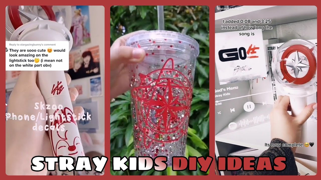 ✿STRAY KIDS DIY IDEAS (TIKTOK) |Compilation✿
