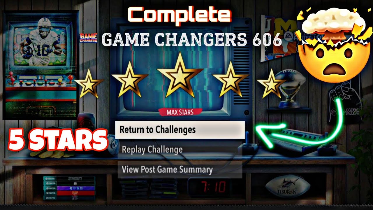 How To Complete The Game Changers 606 Challenge In College Football 26 Ultimate Team
