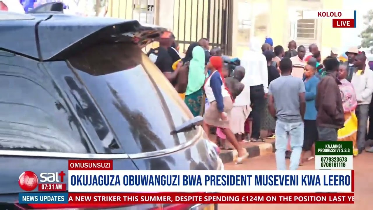 Okujjaguza obuwanguzi bwa president Museveni kwa leero e Kololo | Omusunsuzi