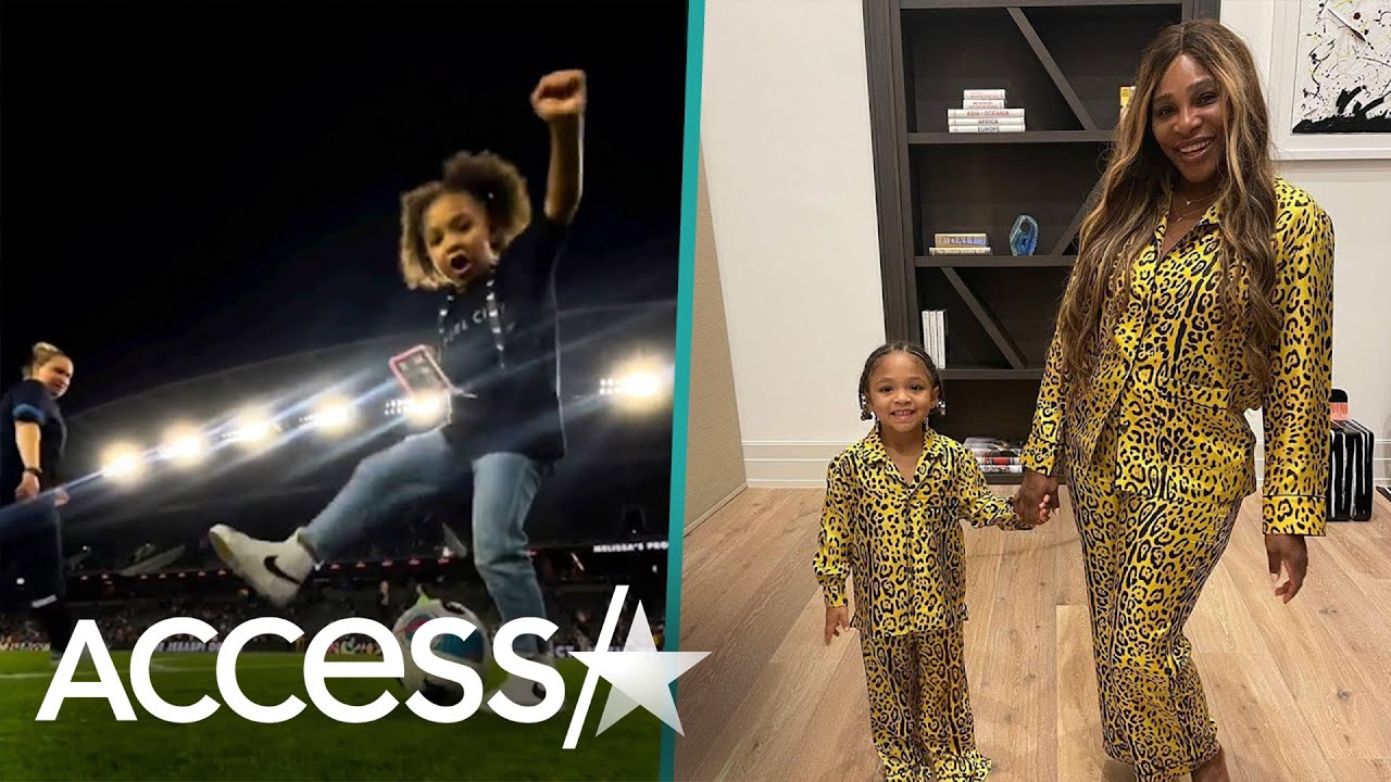 Serena Williams' 4-Year-Old Daughter Olympia Shows Off Impressive Soccer Skills